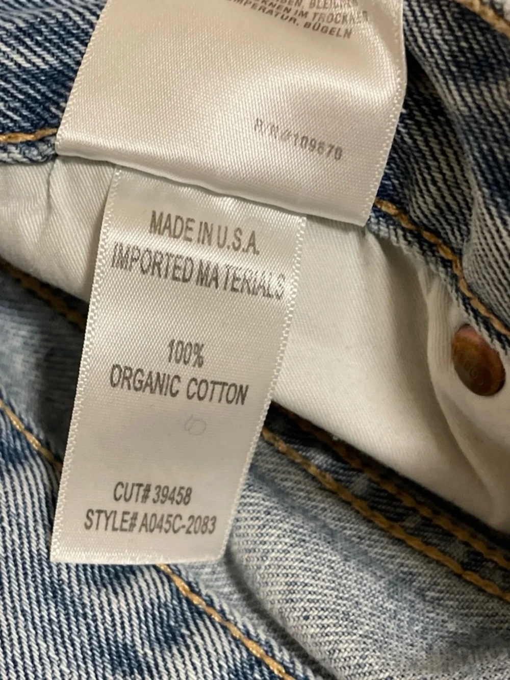 Agolde measurements waist
